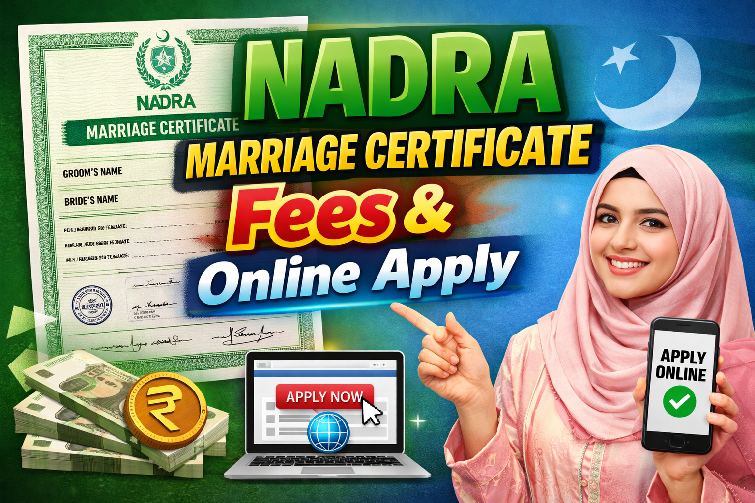 Nadra Marriage Certificate Fee 2026 Online Apply