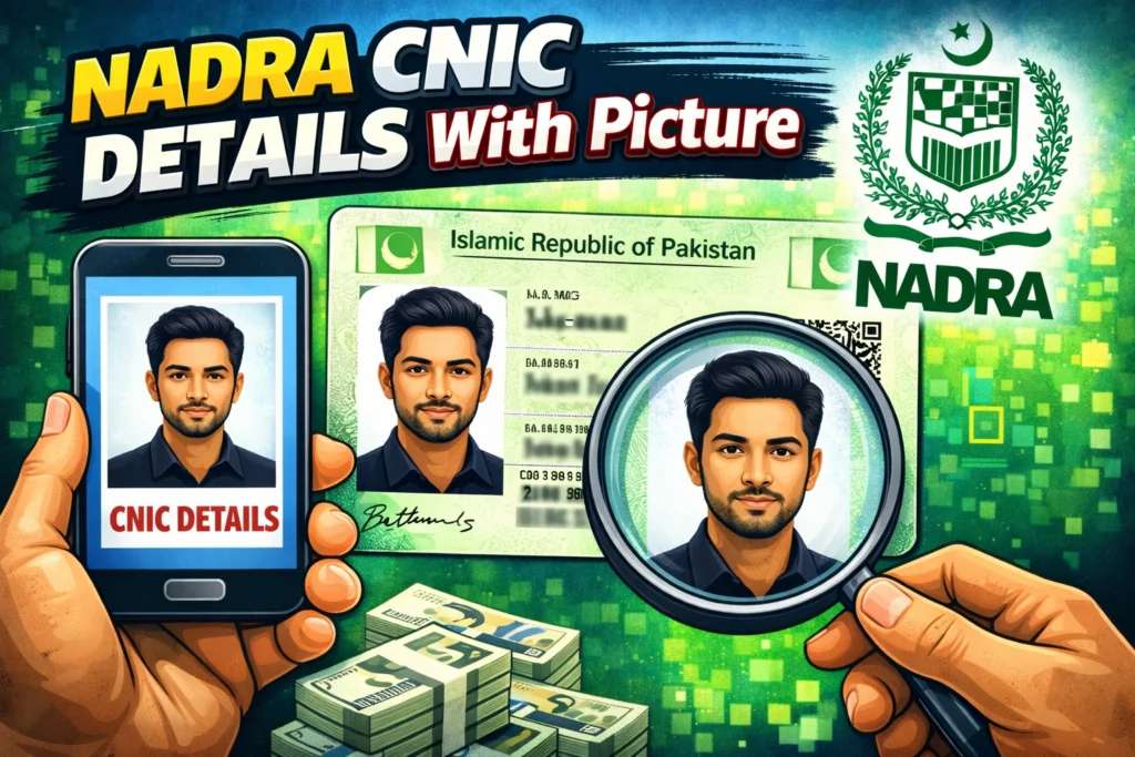 Nadra Cnic Details With Picture