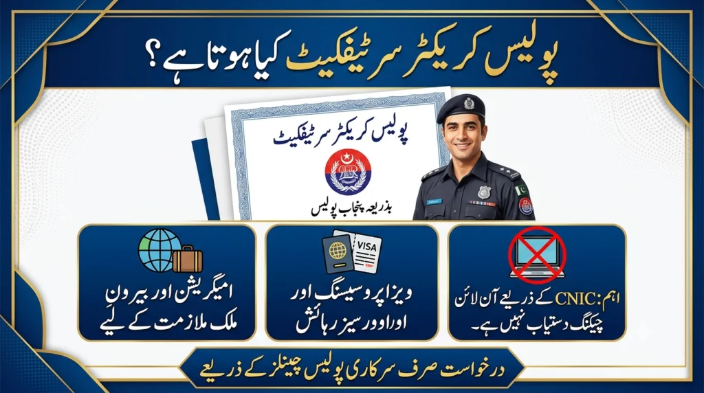 How to Apply Police Character Certificate in Pakistan